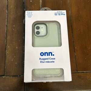 NEW ONN. Rugged iphone case for iphone 12 and iphone 12 pro